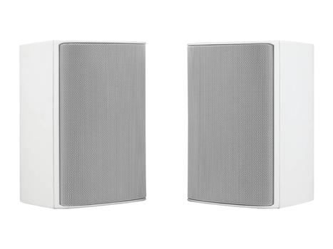 TightAV SPK1-AW560SP-WH | On-Wall, 2-Way, Active Speaker Pair, 2x30W RMS, White (SPK1-AW560SP-WH)