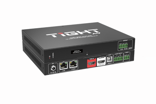 TightAV TNET-ENC-H101-DA | T-NETWORK 1GB 4K60 AVoIP Encoder with Dante AV (TNET-ENC-H101-DA)