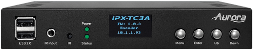 Aurora Multimedia 3rd gen. 4K 10Gbps SDVoE AV-over-IP transceiver box with advanced scaling (ASIC model, dual fiber version) (IPX-TC3A-DF-Pro)