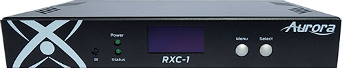 Aurora Multimedia ReAX control processor with serial, relay, I/O, IR, and Ethernet control ports (RXC-1-G2)