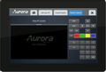 Aurora Multimedia 10.1 VESA mount ReAX touch panel control system with Ethernet and WiFi (black) (RXT-10VS-B)