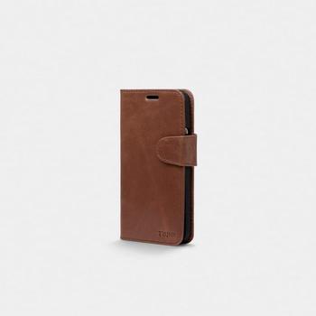 TRUNK Leather Wallet 2-in-1 iPhone 12 Pro Maxille, ruskea (TR-WA1267-BRW)