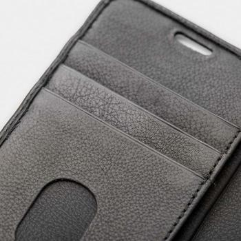 TRUNK Leather Wallet 2-in-1 iPhone 6/7/8/SE -malleille,  musta (TR-WA678-BLK)