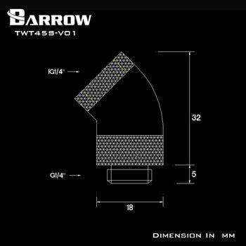 Barrow 45° Svivel Krom (TWT45S-V1K)