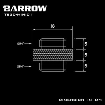 Barrow Mini Gjengekonverter Krom (TB2D-MINI01K)