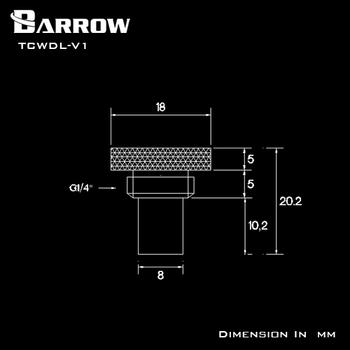 Barrow Temperatursensor Svart - Lang (TCWDL-V1)