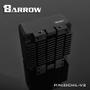 Barrow Aluminium Heatsink for DDC pumper Sølv (DCHL-V2S)