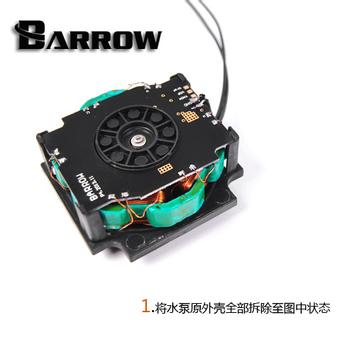 Barrow Aluminium Heatsink for DDC pumper Sølv (DCHL-V2S)