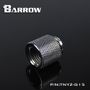 Barrow Hann-Til-Hunn 15mm Forlenger Sølv