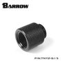 Barrow Hann-Til-Hunn 15mm Forlenger Svart