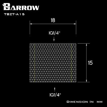 Barrow Hunn til Hunn Forlenger - 15mm Svart (TBZT-A15B)