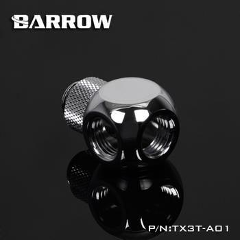 Barrow Roterbar Multiblokk 3-vei Sølv (TX3T-A01S)