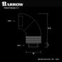 Barrow 2-vei Slange Adapter Svart (TSWT902-V1B)