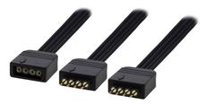 DELTACO GAMING LED SPLITTER CABLE 15CM