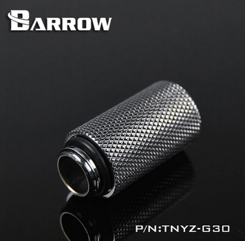 Barrow Hann-Til-Hunn 30mm Forlenger Krom (TNYZ-G30K)