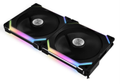 LIAN-LI Li UNI FAN SL140 RGB PWM Fans, 2 Pack, black - 140 mm (UF-SL140-2B)