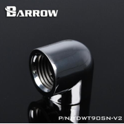 Barrow 90° Dobbel 1/4'' Krom