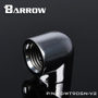 Barrow 90° Dobbel 1/4'' Krom
