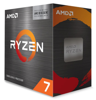 AMD Ryzen 7 5800X3D Prosessor 8C/16T 3.4GHz/ 4.5GHz (100-100000651WOF)
