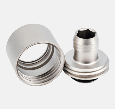 OPTIMUS Flex Fitting - 10/16Mm - Satin Aluminum - 6 Pack (op-fit-flex-1016-al-6pk)