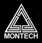 MONTECH X3 Glass Black - 3x 140mm static RGB fans + 3x 120mm static RGB fans, Side Swivel Tempered Glass (X3 MESH BK)