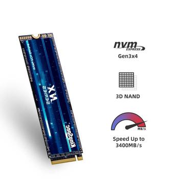 Kingspec M.2 2TB NVMe PCIe3.0 x4 3500MB/s SSD (NX-2TB-2280)