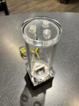 OPTIMUS Absolute Reservoir System - Acrylic - 12 - D5 Included - Black (op-res-ac-12-d5incl-black)