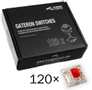 GLORIOUS PC Glorious Gateron Switches Rød 120pcs, mekaniske (GAT-RED)