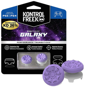 Kontroll Freek KontrolFreek FPS Freek Galaxy-tommelstikker,  PS5/PS4, Lilla (3C-010-Purple)