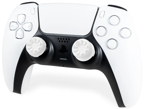 Kontroll Freek KontrolFreek FPS Freek Galaxy-tommelstikker,  PS5/PS4, Hvit (3C-010-White)