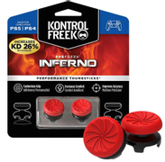 Kontroll Freek KontrolFreek FPS Freek Inferno-tommelstikker, PS5/PS4, Rød