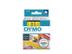 DYMO D1 6mm Sort/Gul