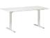 KENSON Elektrisk undertell pult hvit 500 Sitt/ ståpult 50cm slaglengde, ex bordpl
