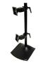 ERGOTRON DS 100 SERIE 2X LCD FREESTAND BLACK IN