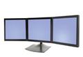 ERGOTRON TRIPLE MONITOR STAND BLACK  IN