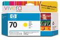 HP 70 / C9454A Yellow Ink - Blækpatron Gul