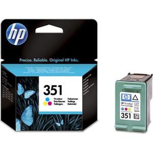 HP 351 / CB337EE Tri-Color - (Cyan Magenta Yellow) Ink - Blækpatron Cyan, Magenta, Gul (CB337EE)