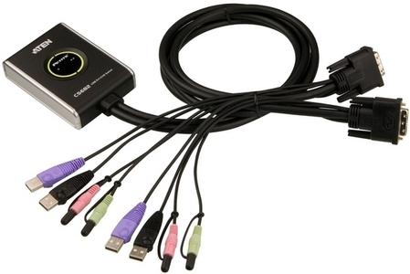 ATEN 2-Port USB DVI KVM Switch (CS682-AT)