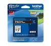 BROTHER TZe335 12mm (0.47") White on Black Label tape for P-Touch 8m