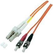 - Fiber Optisk 50/125 Duplex OM3 kabel LC/ST 2.0 m (O0313.2)