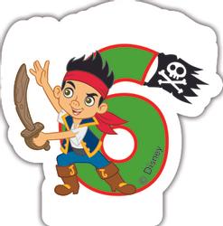 Jake & Sjørøverene Kakelys - nr 6 (126-82884)