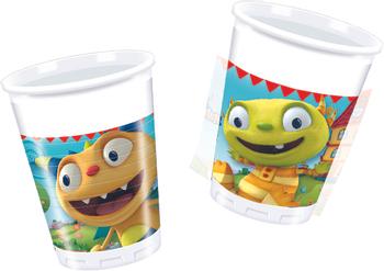 Henry Kosemonster Plastkopper, 200ml (8 stk)
