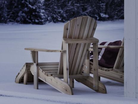 Canadian outdoor adirondack