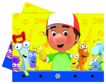 Handy Manny Plastduk, str 120x180 cm (126-2675)