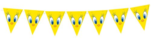 Tweety Flaggbanner - 360x29 cm