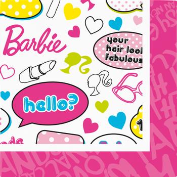 Barbie Servietter - 20 stk (136-117783)