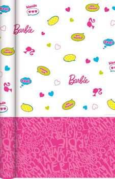 Barbie™ Bordduk på rull, 7x1,2m (136-117784)