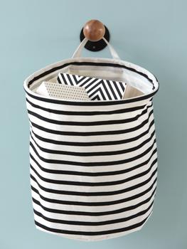 House Doctor Oppbevaringspose med hank, stripete (151-Ls0350)