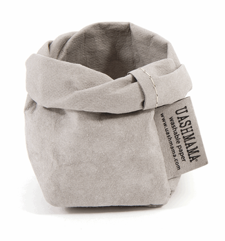 Uashmama Small Paper Bag, Grey (199-SPBGY)