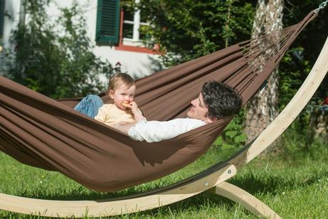 La Siesta Modesta Hengekøye Brun Single Classic (MOH14-6)